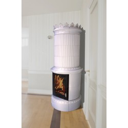 BRÜSSEL ÍVES - fehér aranyozott